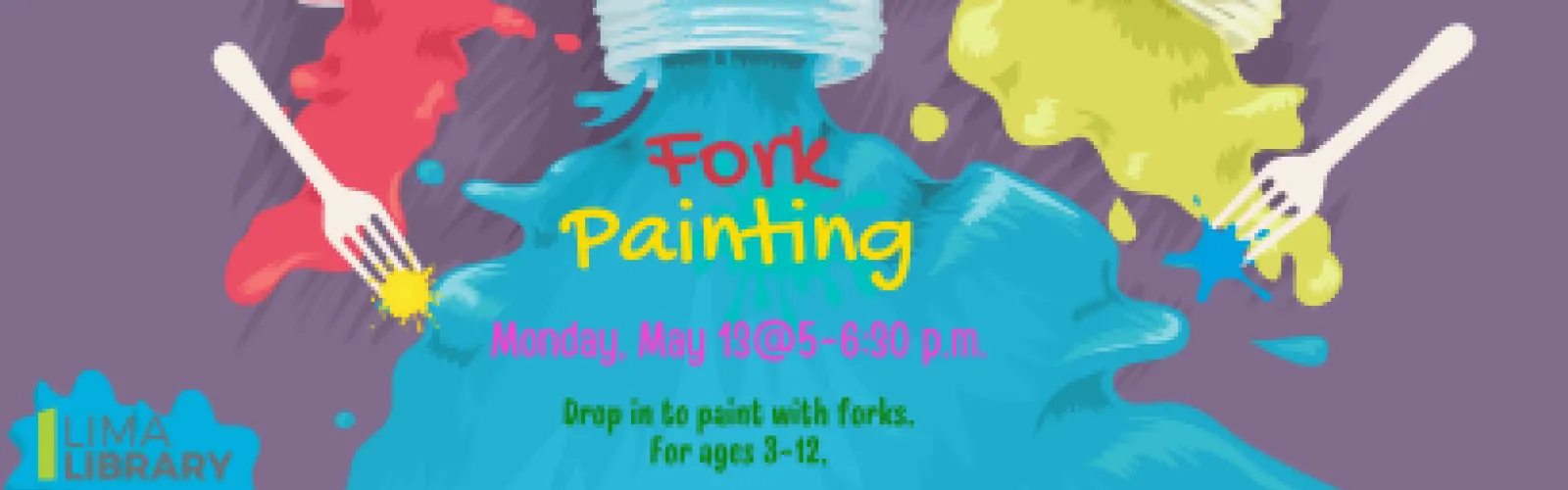 Fork Painting Flyer Image