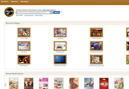 Hobbies & Crafts Reference Center database image.