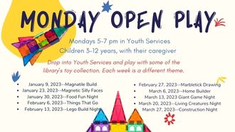Monday Open Play Flyer