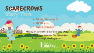 Scarecrows Story Time Flyer