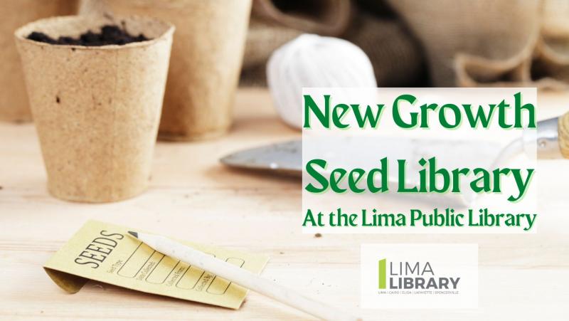 New Growth Seed Library at the Lima Public Library