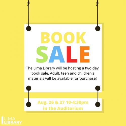 Book Sale Flyer