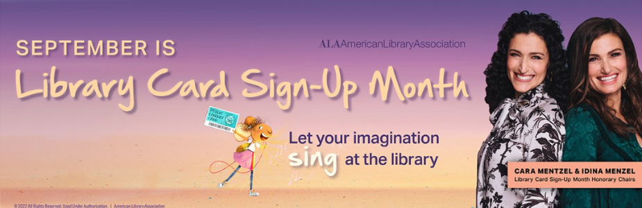 Library Card Sign Up Month
