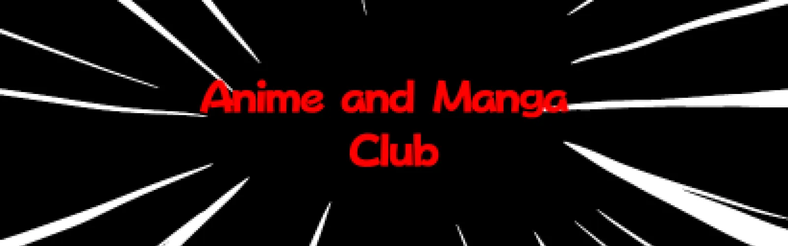 Anime and Manga Club Flyer Image